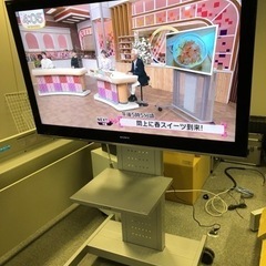 ソニー　52型　液晶テレビ　スタンド付き