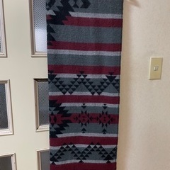 マフラー　膝掛け　2
