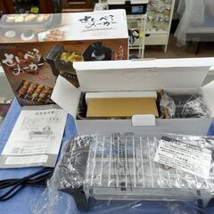 未使用保管品 LITHON せんべろメーカー KDGC-005B おでん鍋 焼き鳥網 炙り網 熱燗鍋 とっくり おちょこ 西岡店の画像