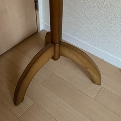 ハンガーラック　木製　棚　カバンかけ