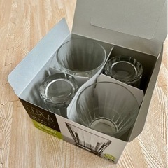 取引相手決定【新品未使用】グラス　4つセットの画像