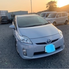 水色プリウス　バッテリー良好　車検長い　乗って帰れます