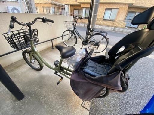 子供乗せ自転車　電動アシストなし　ギア付き