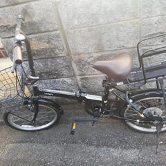 [譲渡証明書あり]折り畳み自転車 防犯登録カードも有り