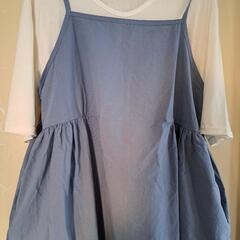 【交渉中】韓国ファッション　キャミワンピース&Tシャツ新品