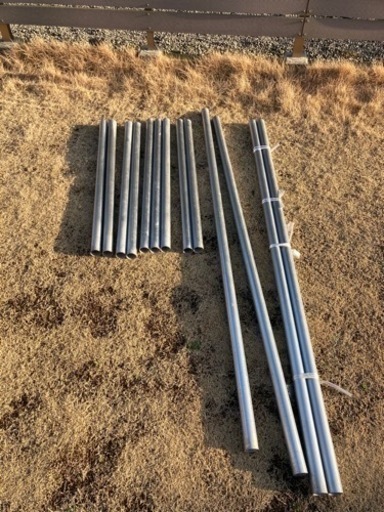 単管パイプ　室内使用　2m 1m