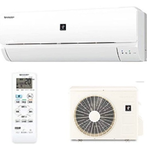 【超美品‼️】シャープ 2018年製 ~10畳用エアコン プラズマクラスター搭載 100V/2.5kw