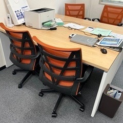 美品！オフィスデスク&チェアセットの画像