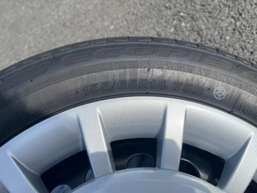 タイヤホイールセット　canbus、155/65R14 75S