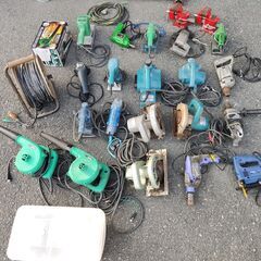 電動工具 まとめ 22点 丸のこ ブロワー 電工リール 仕上げサ...