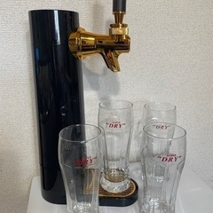 缶ビールサーバー　ジョッキ3本セット
