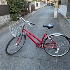 27インチ　自転車　変則付き
