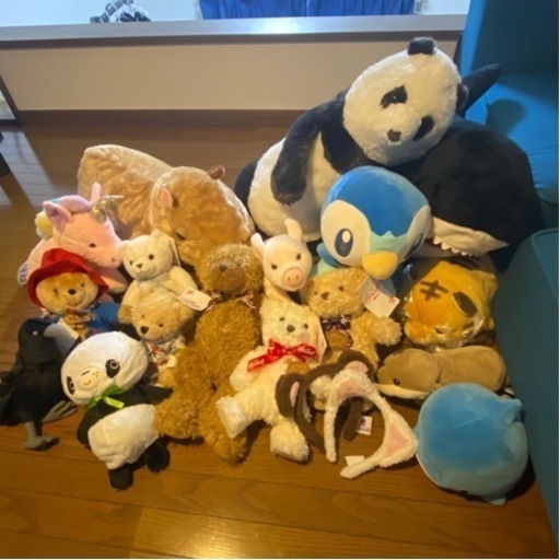 新品ぬいぐるみ17個！Hamleysなど(定価一個平均800円〜3000円)