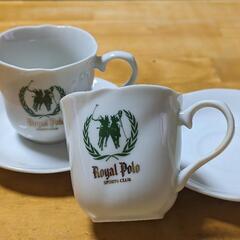 ロイヤル  ポロ  コーヒーカップ＆ソーサー   2客