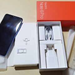 ジャンク扱い　Xiaomi Redmi Note 6 Proの画像