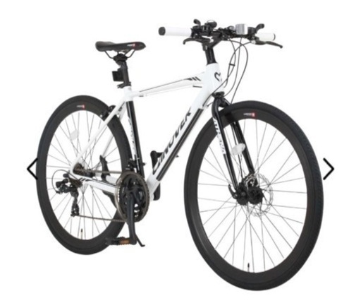 CANOVER 700×28C型 クロスバイク ATHENA（ホワイト/470サイズ《適応身長：160cm以上》） CAC-027-DC
