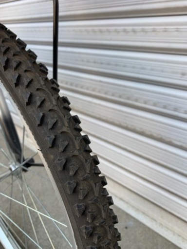 ☆前後タイヤ新古品☆ 22インチ LEDダイナモライトJr.MTB  防犯登録料込!! [No.273]