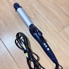 サロニア　32mm ストレート＆カールヘアアイロン　ネイビー