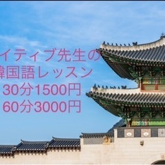 ネイティブ先生とマンツーマンで楽しく身につける韓国語会話！の画像