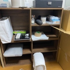 ニトリ エヌクリック ボックスレギュラー 2段 棚付き