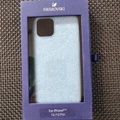 スワロフスキー　iPhone12/12pro用　スマホケースの画像