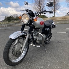 Kawasakiエストレヤ250cc 前後ドラムブレーキ
