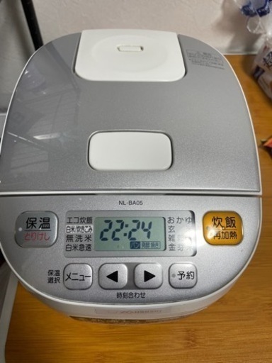 象印マイコン炊飯ジャーNL-BA05