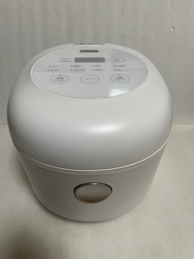 超高年式 2021年製 ヤマダ電機 マイコンジャー炊飯器【YRC-M05H1】3合炊き