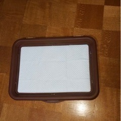 あげます　難あり犬用ゲージとトイレの画像