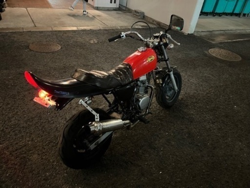 【HONDA エイプ50】AC16 4スト　キャブ車　カスタム　ツッパリ　激渋
