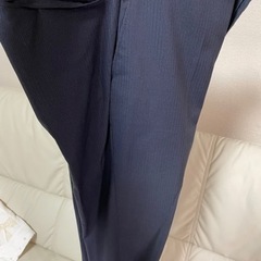 PERSON'S FOR MEN ネイビースーツ上下【ストライプ】の画像