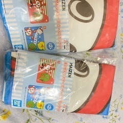 大きいおさるのジョージとまいぜんシスターズクールブランケット❌2枚の画像