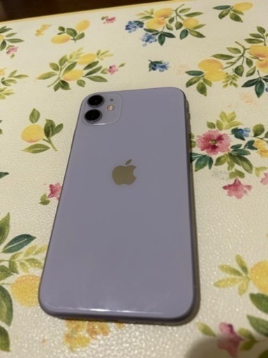 iPhone 11 本体　パープル 128 GB SIMフリー