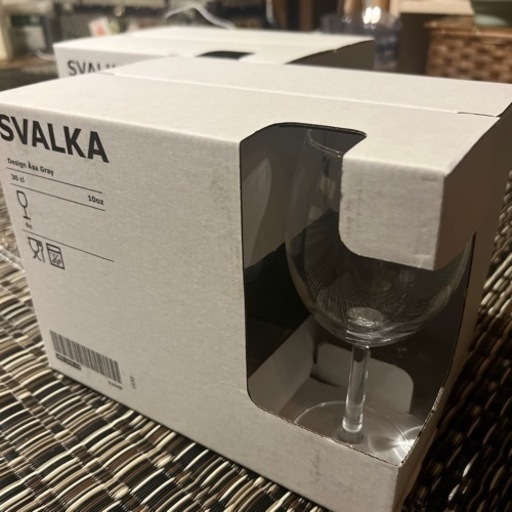 IKEAワイングラス