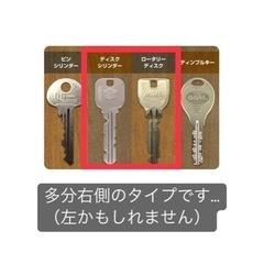 鍵の解錠