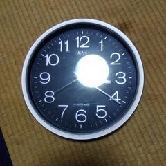 壁掛け電波時計（中古）