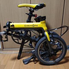 【発送】DAHON K3 イエロー×ブラック　ダホン　の画像
