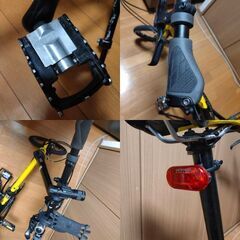 【発送】DAHON K3 イエロー×ブラック　ダホン　の画像