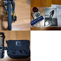 【発送】DAHON K3 イエロー×ブラック　ダホン　の画像