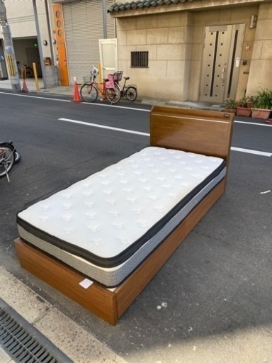 ㊗️激安♻️シングルベッドマットレスセット?大阪市内配達設置無料??保証有り