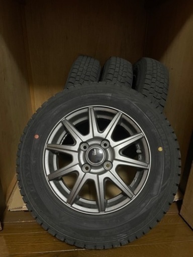 美品！145/80/R13！4本セット！ダンロップスタッドレスタイヤ