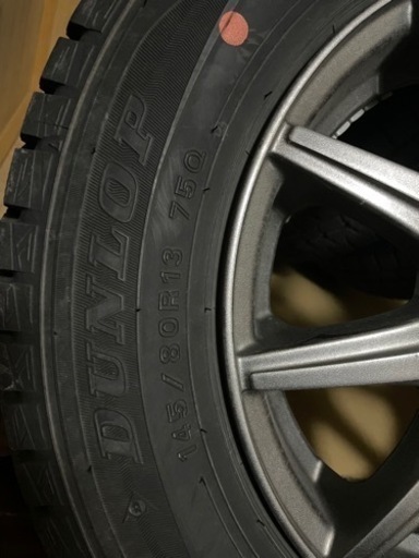 美品！145/80/R13！4本セット！ダンロップスタッドレスタイヤ