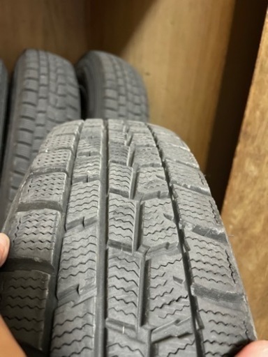 美品！145/80/R13！4本セット！ダンロップスタッドレスタイヤ