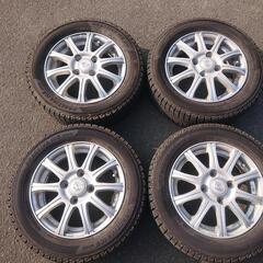 ②【商談中】超お🉐スタッドレス ほぼ新品155/65R13 軽自動車