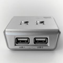 USB2.0ハブ付手動切替器の画像
