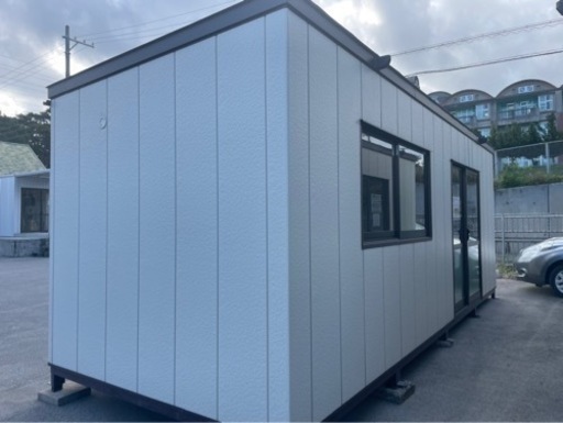 【決まりました】スーパーハウス5坪（プレハブ・コンテナ）訳あり新品