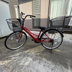 ほぼ新品26インチ自転車・値下げしました