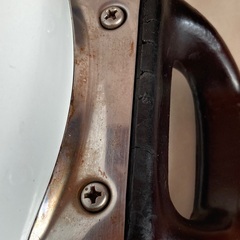 昭和レトロ　マルビシ　ホーロー鍋の画像