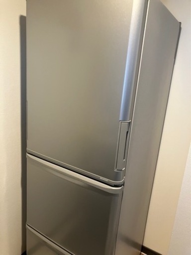 シャープ　SJ-356J-S 2022年製　冷蔵庫　美品