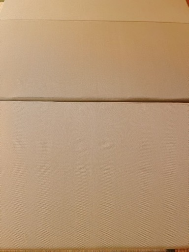 【お値下げ】美品マニフレックス　マットレス　ダブル　三つ折り　メッシュ